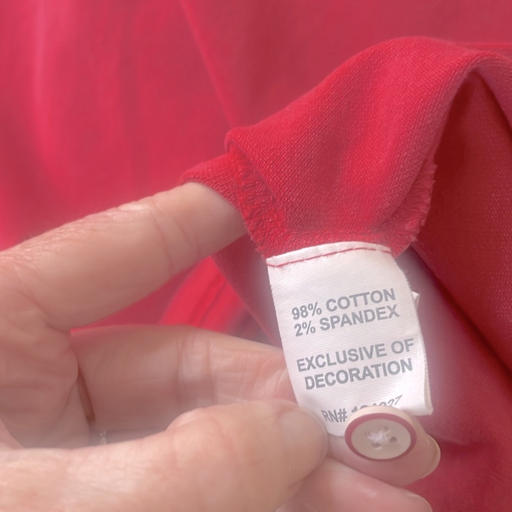 Johnnie-O Surfside Garment Dyed Pique Polo Shirt in Malibu Red - Picture 5 of 5